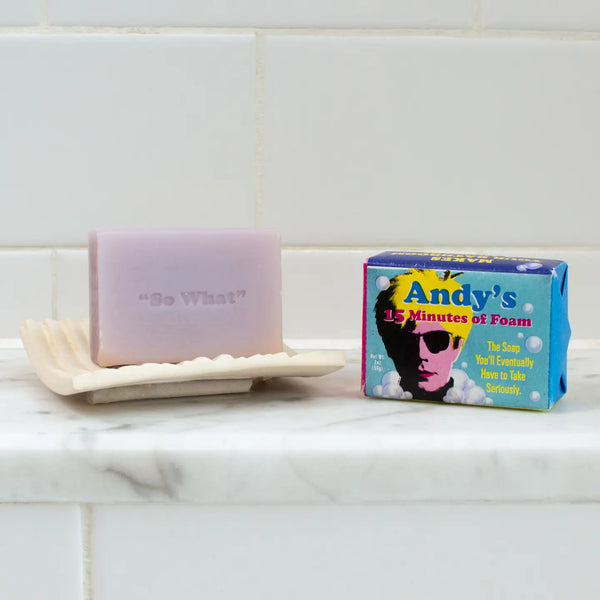 Andy Warhol mini soap