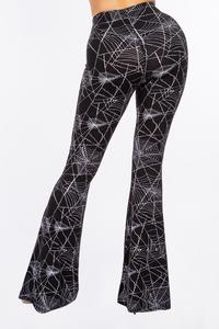 The Morticia Spider Web Pull on Pant