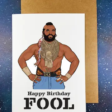 Mr. T Greeting Card