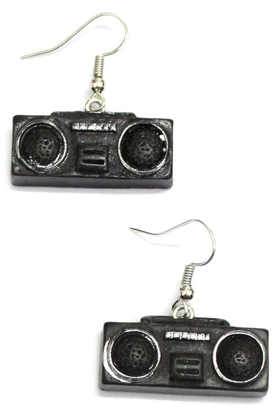 Boom Box Earrings